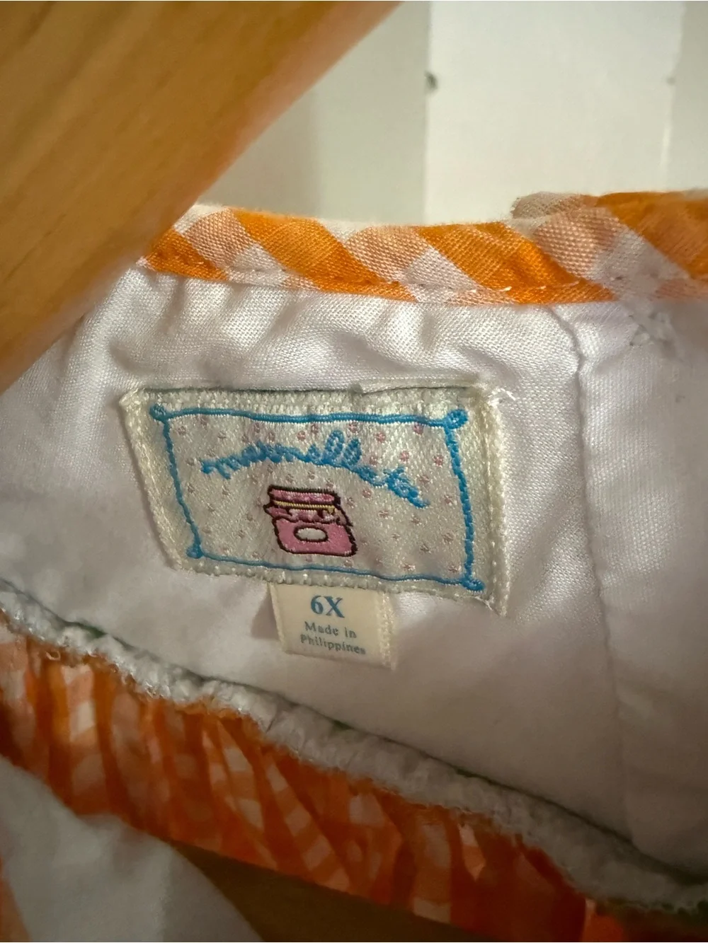 marmellata orange white